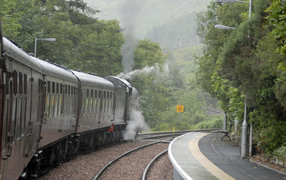 On route Fort William to Mallaig