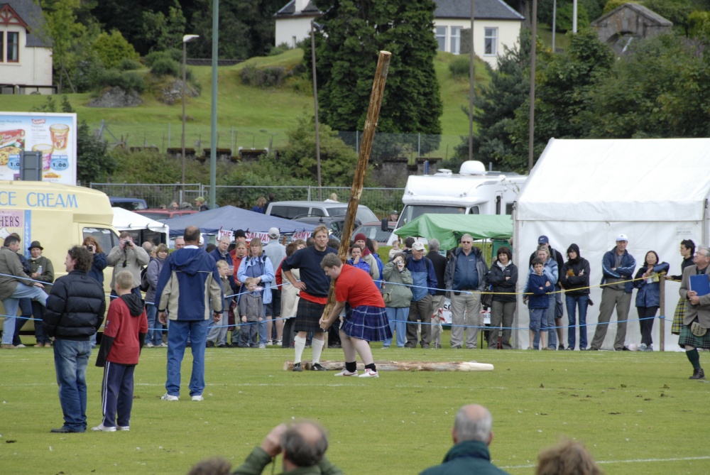 The Lochaber Highland Games at Fort William