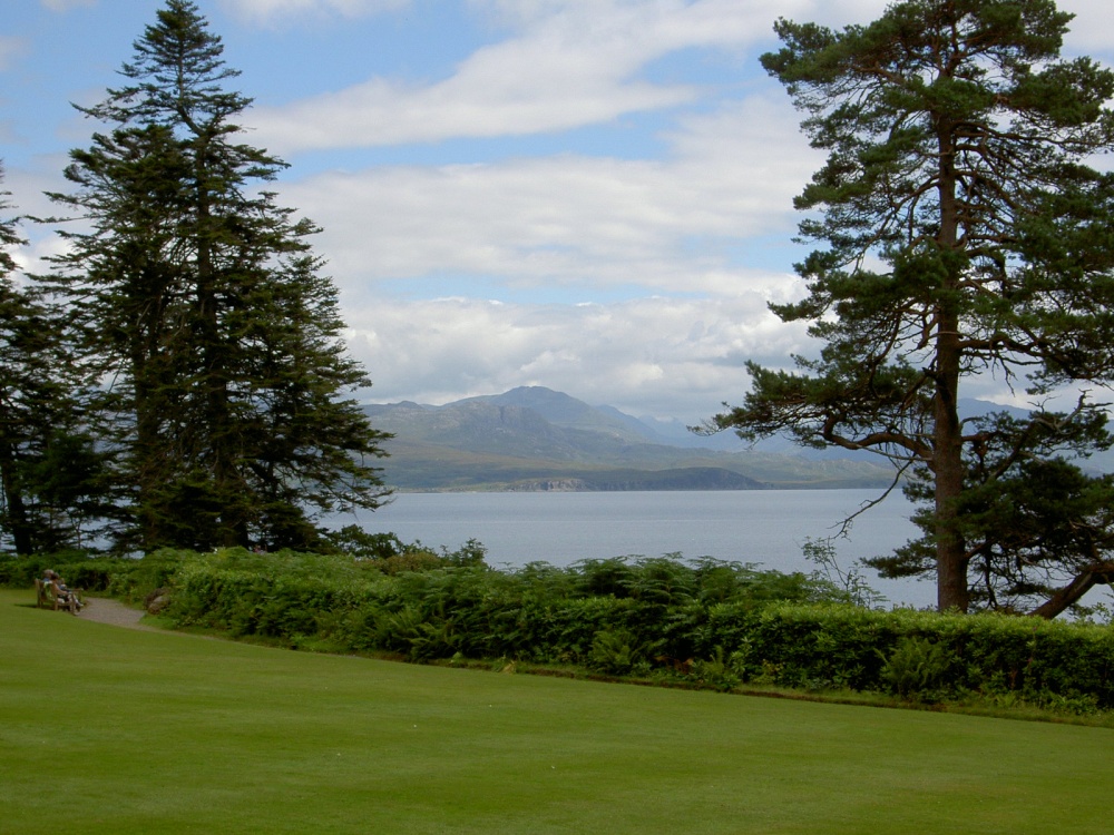 View from Armadale Castle