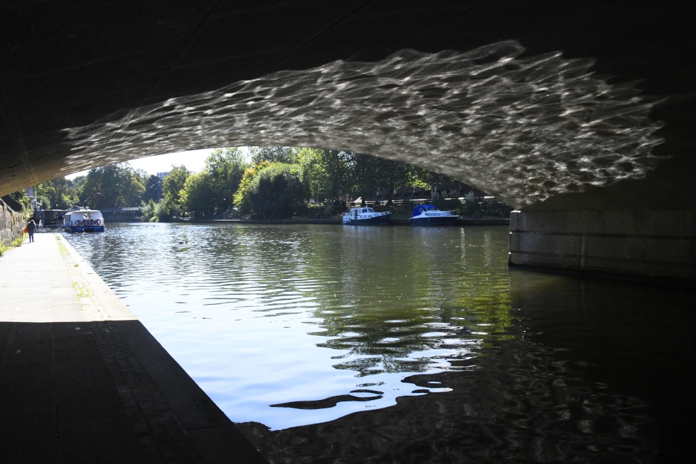 River Medway at Maidstone in Kent