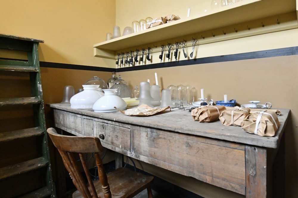 Hinton Ampner House - Servants work room