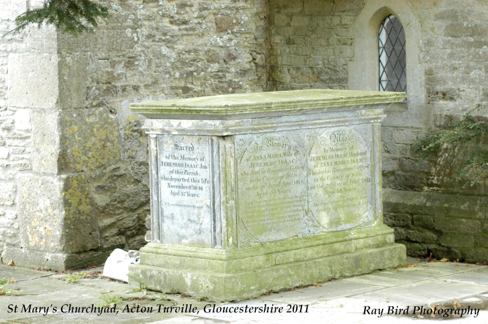 Tomb, St Mary's Churchyard, Acton Turville, Gloucestershire 2011