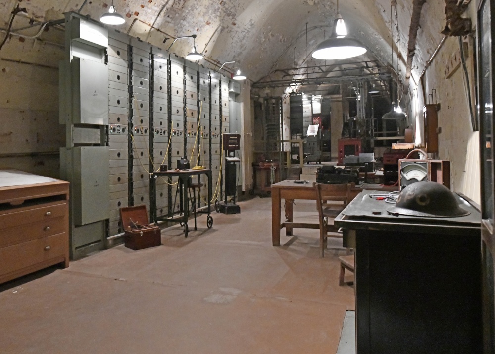 Underground tunnels at Dover Castle