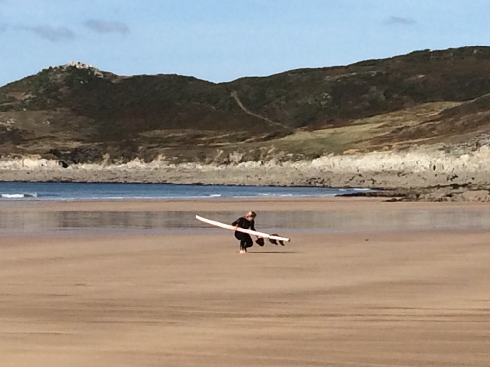 Barricane beach at Woolacombe, North Devon