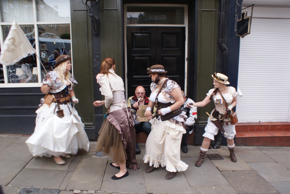 Lincoln Steampunk mountaineering Club Winning the climb