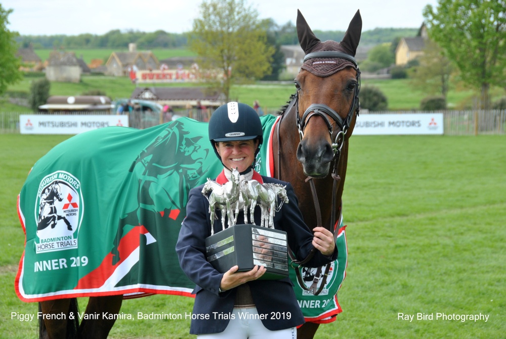 Badminton Horse Trials Winner 2018  Piggy French & Vanir Kamira (GBR)