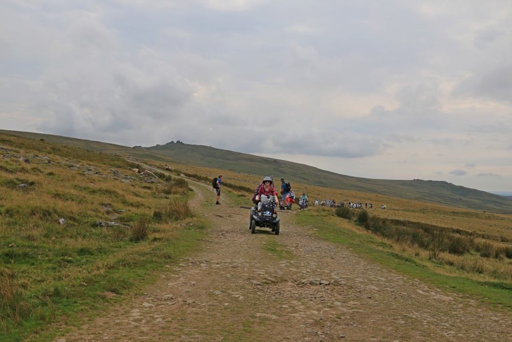 Dartmoor turntable area