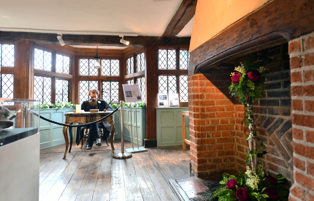 The Charles Dickens Room at Eastgate House, Rochester