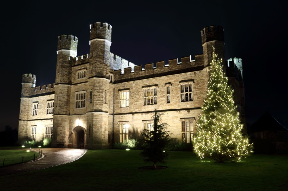 Leeds Castle At Night