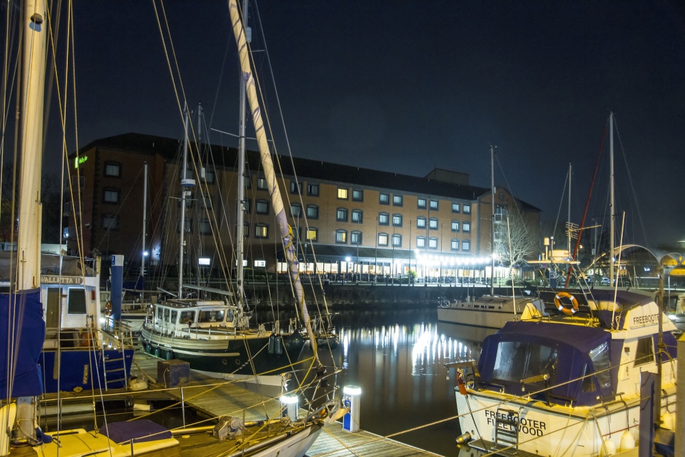 boats on the marina