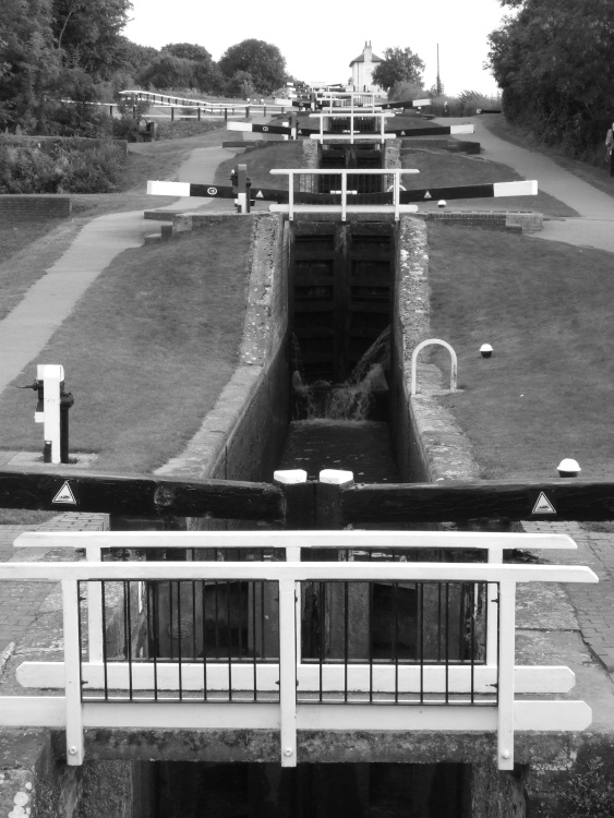 Steep Hill of Foxton Locks, Leicestershire