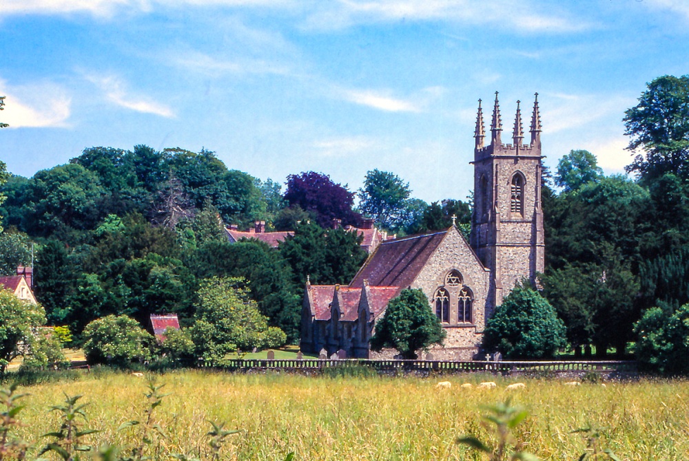 Photograph of All Saints Church, Upper Farringdon