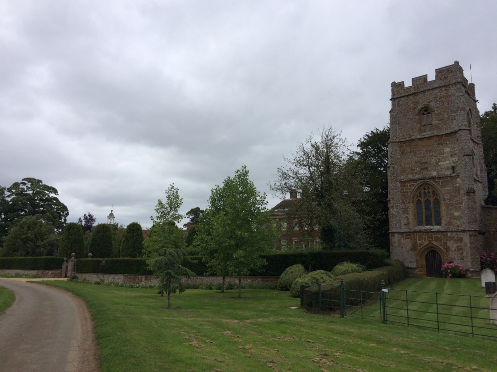 Edgcote. St James Church & Edgcote House