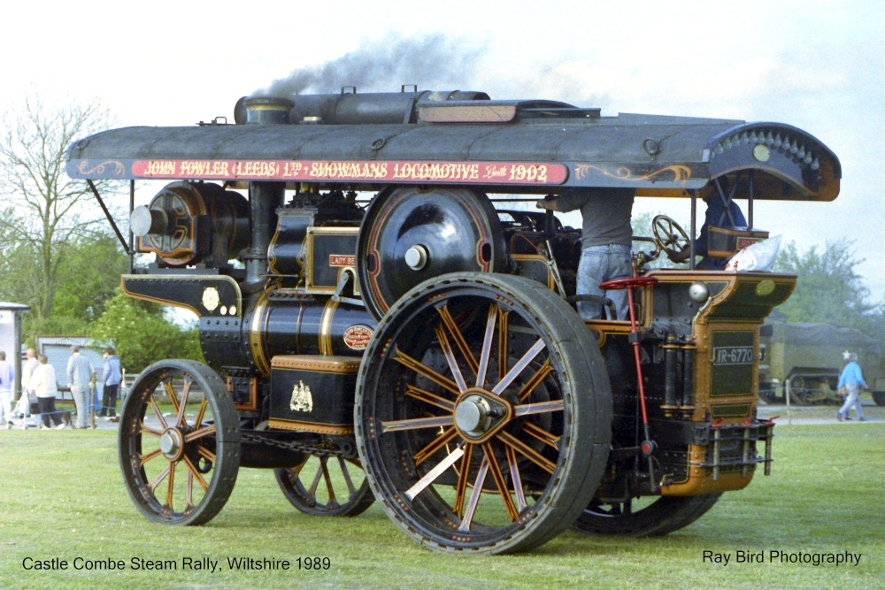 Castle Combe Steam Rally, Wiltshire 1989