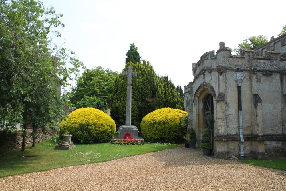 The war memorial, Stratton Audley