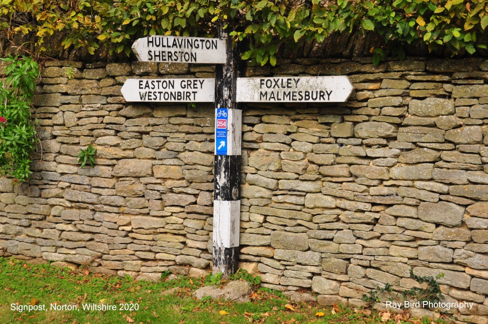 Signpost, Norton, Wiltshire 2020