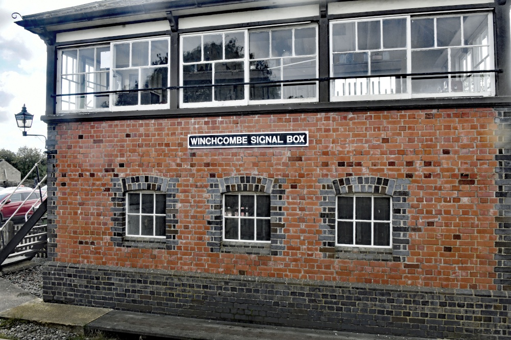 Winchcombe Signal Box on the GWR heritage railway
