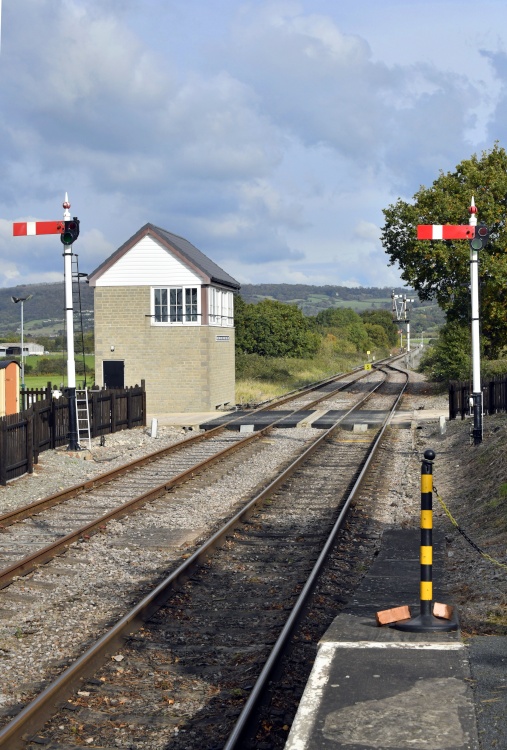 Cheltenham Racecourse Station on the GWR Heritage Railway