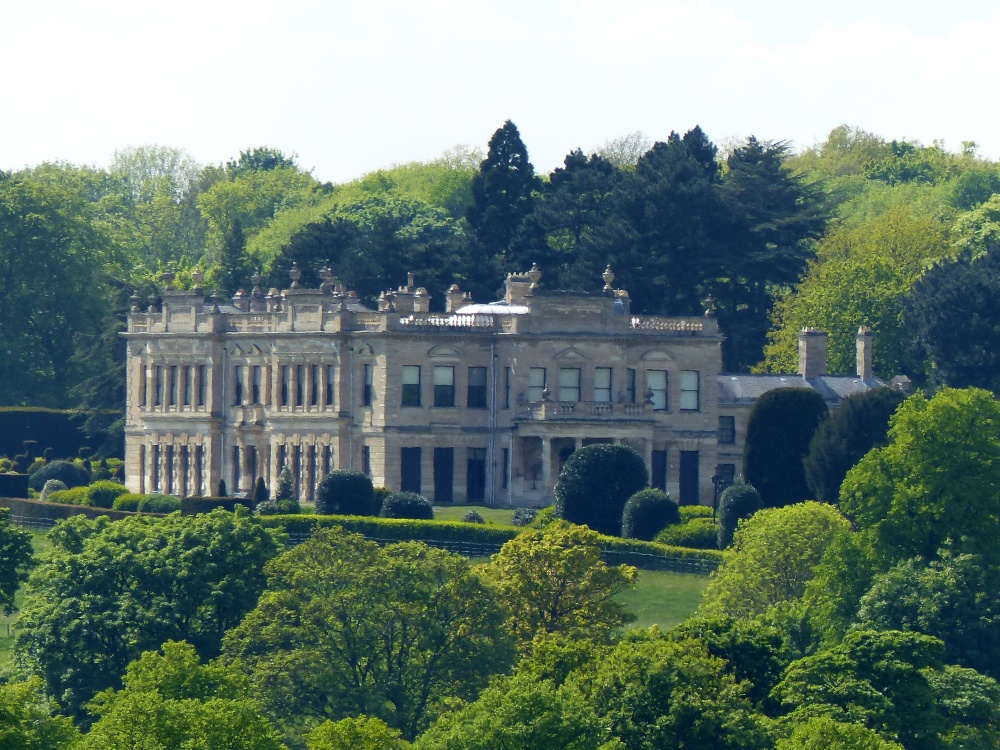 Hall seen from Community Woodland