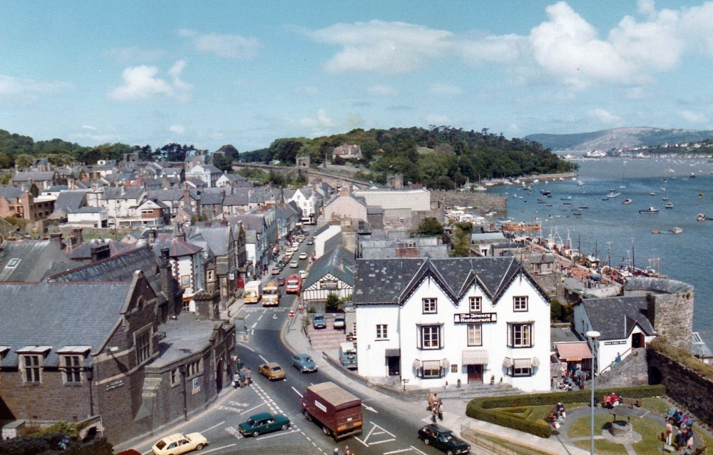 Conway from the castle