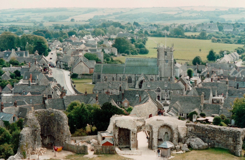 Corfe Castle village