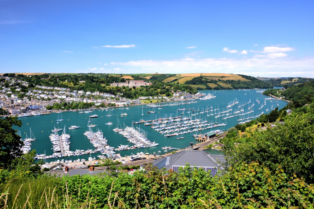 Photograph of River Dart Long View from Kingswear