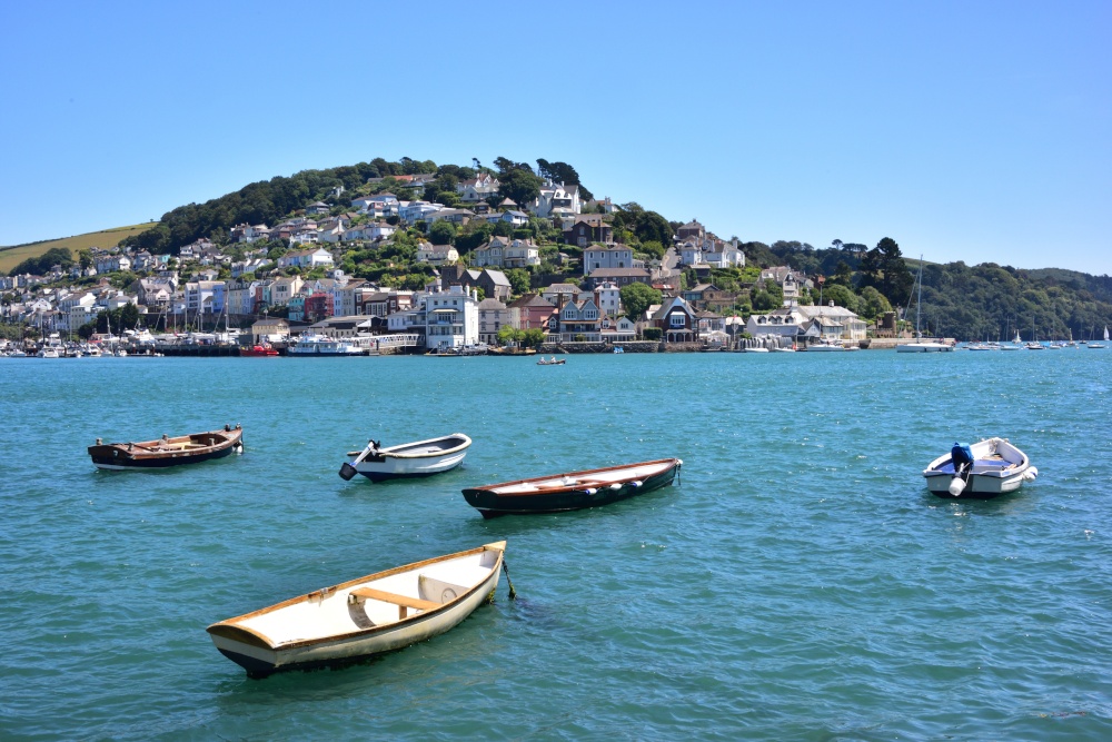 Photograph of Kingswear Viewed Across the River Dart from Dartmouth