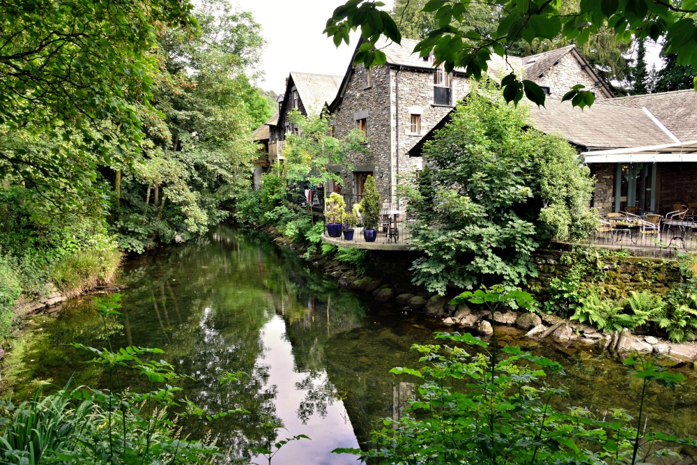 View of the River Rothay Passing Through Grasmere