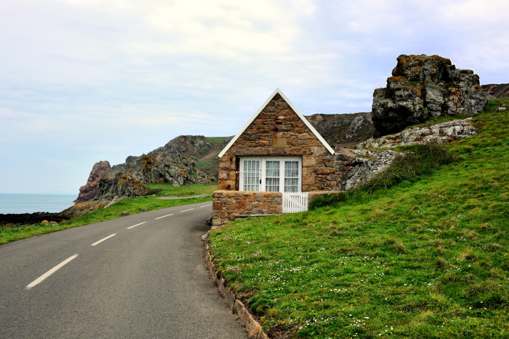 Photograph of House With a View at Grosnez in the Northwest of Jersey
