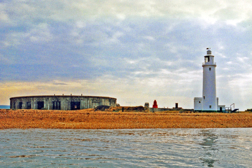 Hurst Castle and the High Lighthouse photo by Paul V. A. Johnson