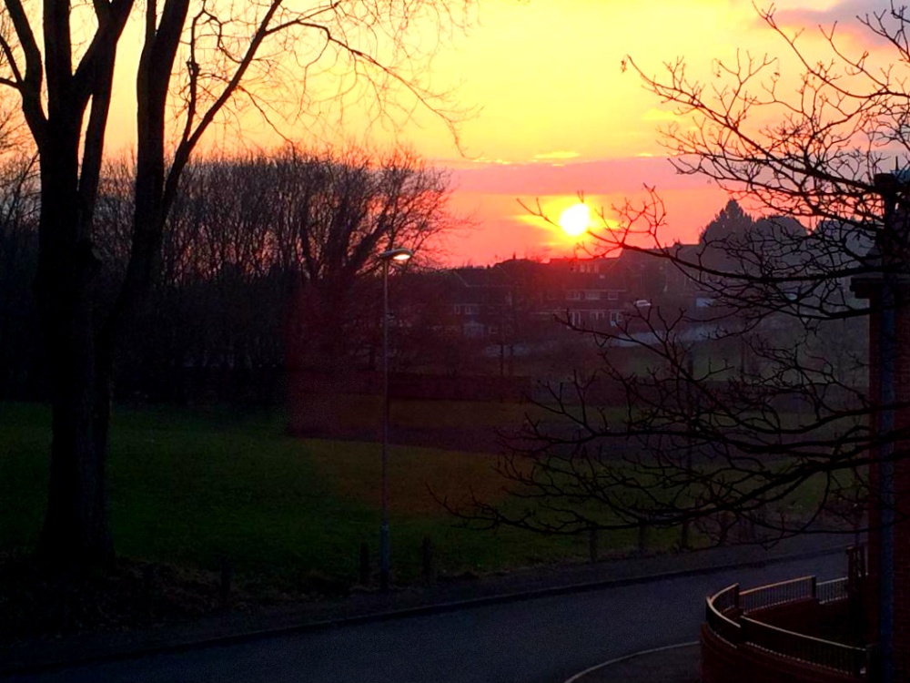 Sunset Over Royton