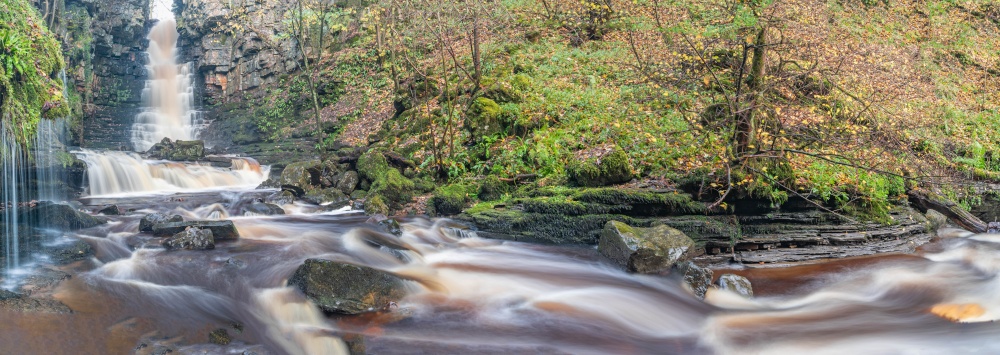 Photograph of Mill Gill Force in the Yorkshire Dales