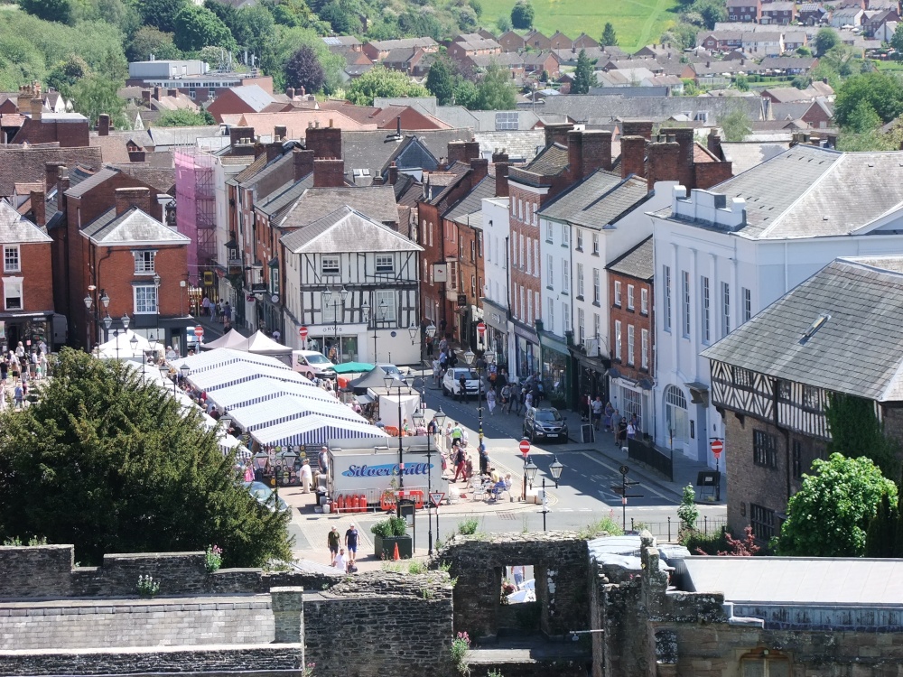 Market day, Ludlow.