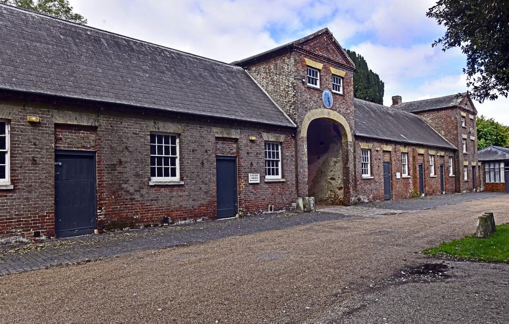 The stables at Goodnestone Park Gardens