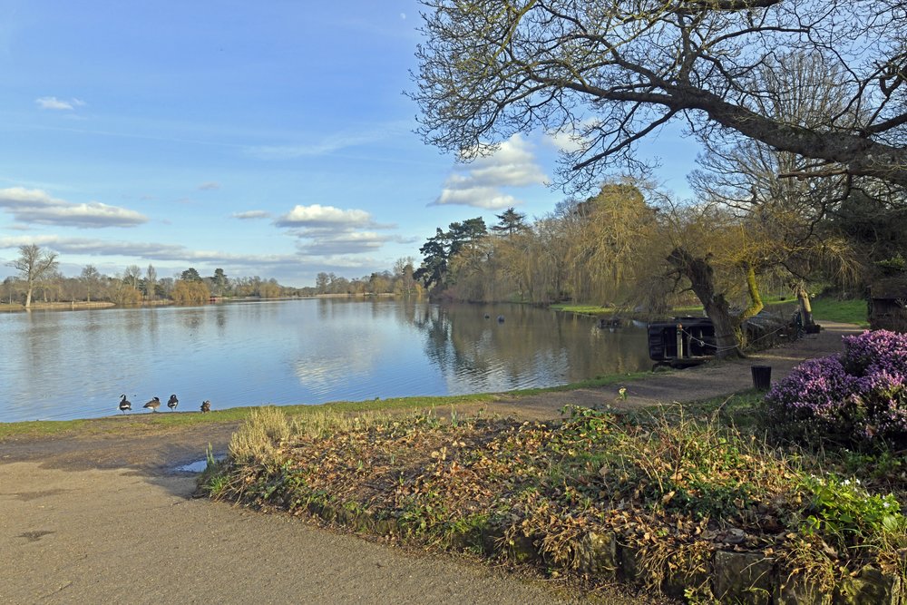 The Lake at Hever Castle Garden