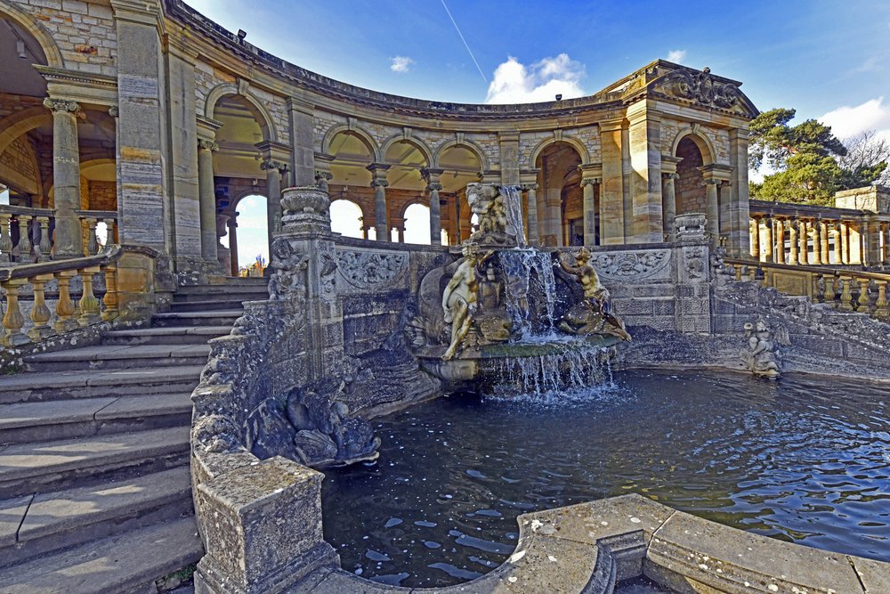 The Logia Fountain at Hever Castle