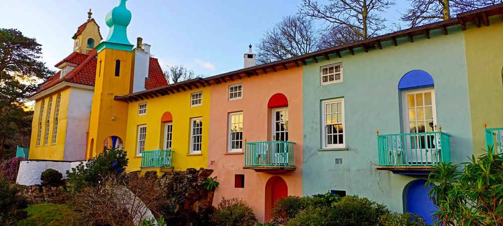 Portmeirion village.