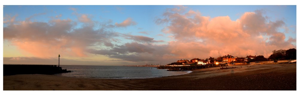 Felixstowe beach