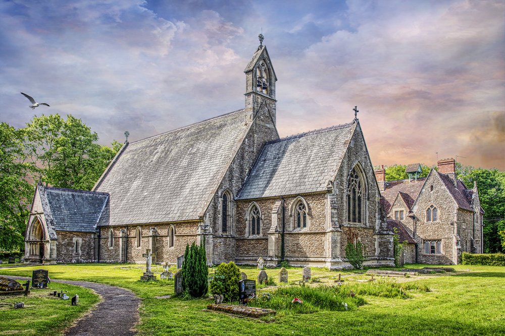 Photograph of Church of Our Lady and St Alphonsus, Hanley Swan, Worcestershire