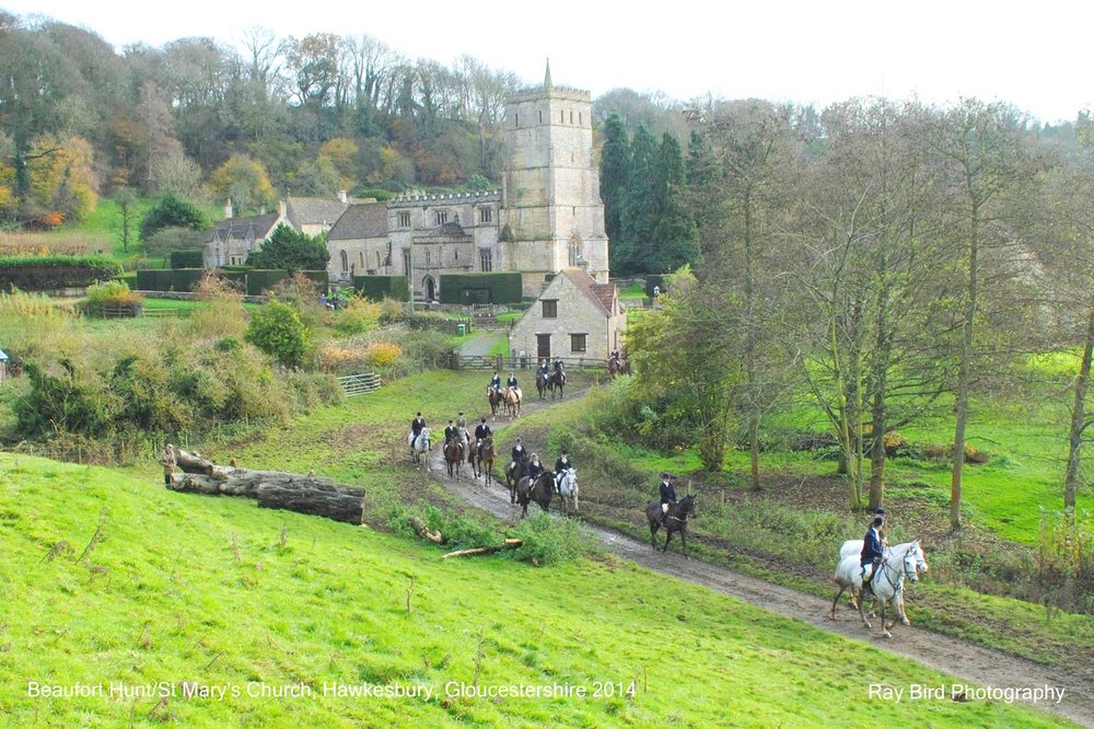 Photo of Beaufort Hunt - St Mary's Church, Hawkesbury, Gloucestershire 2014