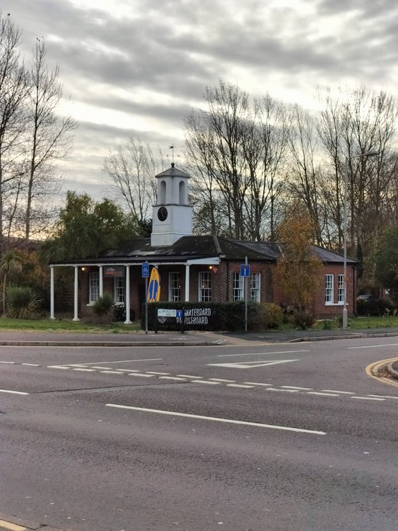 Old historic building near to Christchurch town centre