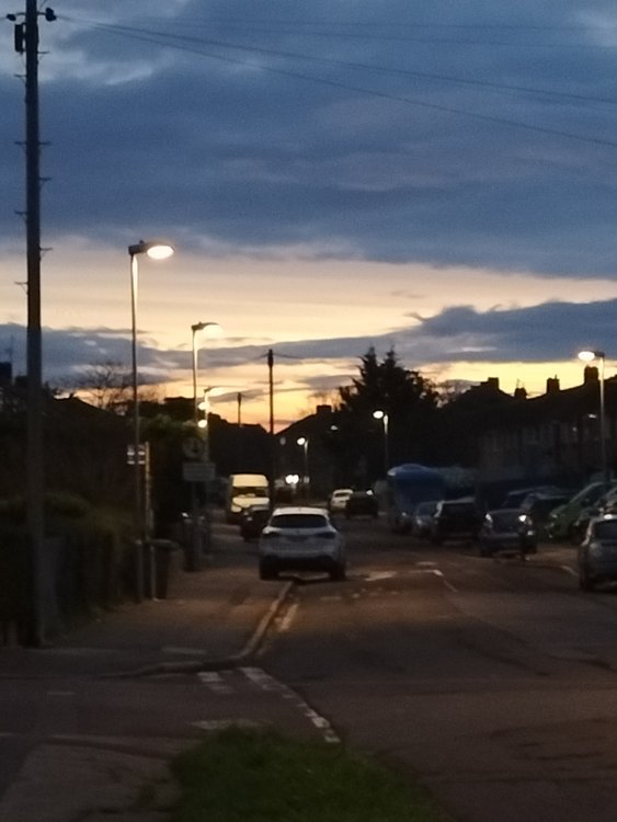 Photogenic dawn sky over Christchurch