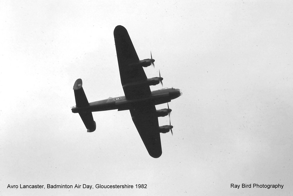 Avro Lancaster, Badminton Air Day, Gloucestershire 1982