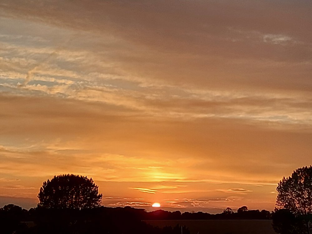 Summer Suffolk Sunset