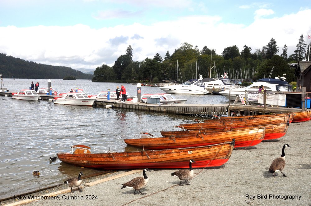 Boats, Lake Windermere, Cumbria 2024