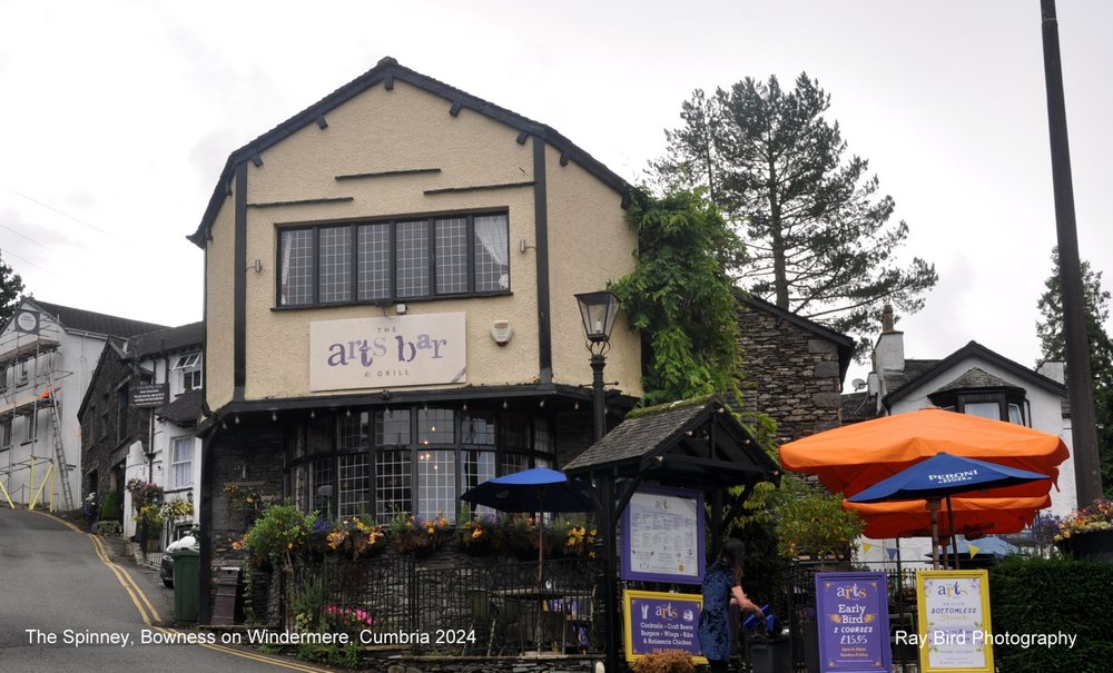 The Spinney (now the Arts Bar), Bowness on Windermere, Cumbria 2024