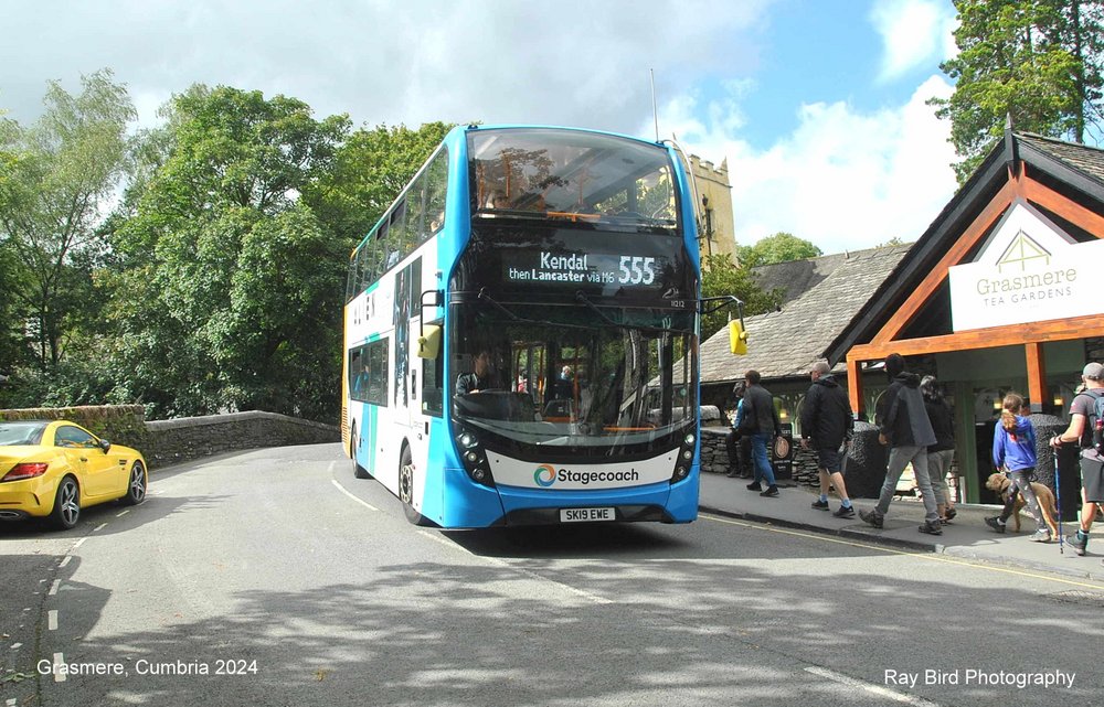 Bus Service, Grasmere, Cumbria 2024