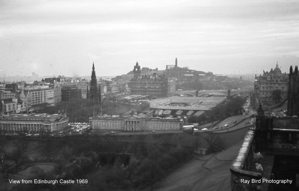 View from Edinburgh Castle 1969