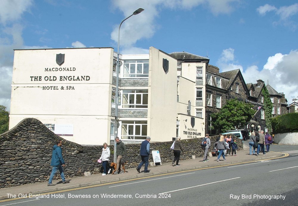 The Old England Hotel, Bowness on Windermere, Cumbria 2024