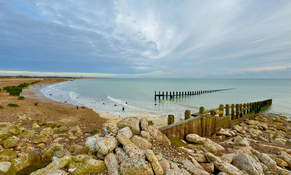 Calm winter afternoon, Climping nr Littlehampton